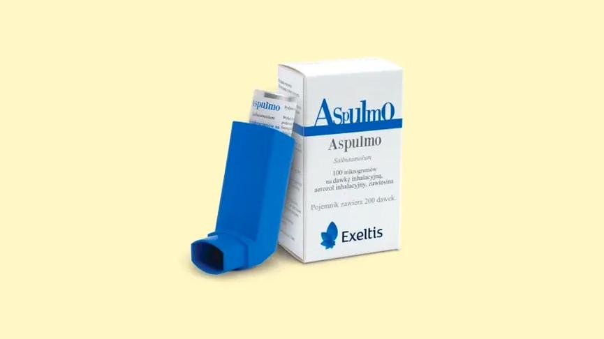 Inhalator z salbutamolem