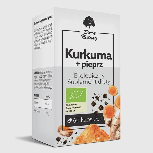 Kurkuma z pieprzem