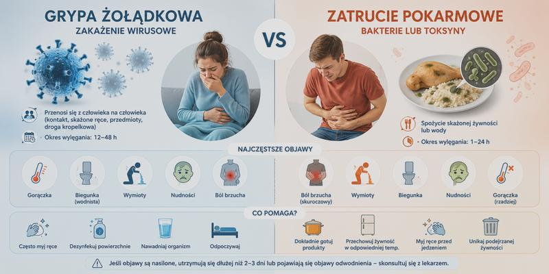 Objawy zatrucia pokarmowego